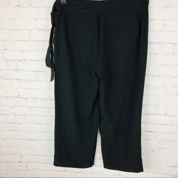 NWT Rachel Roy Waist Tie Crop Trousers - Picture 6 of 8